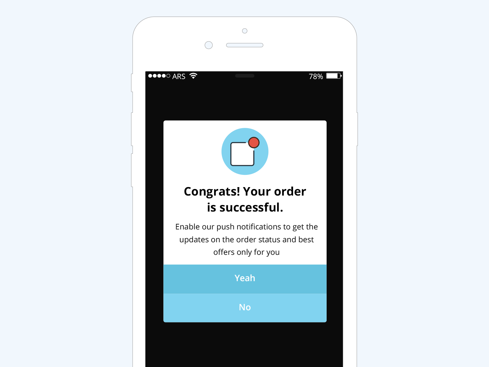 Masking Push Notification Permission Use-Case