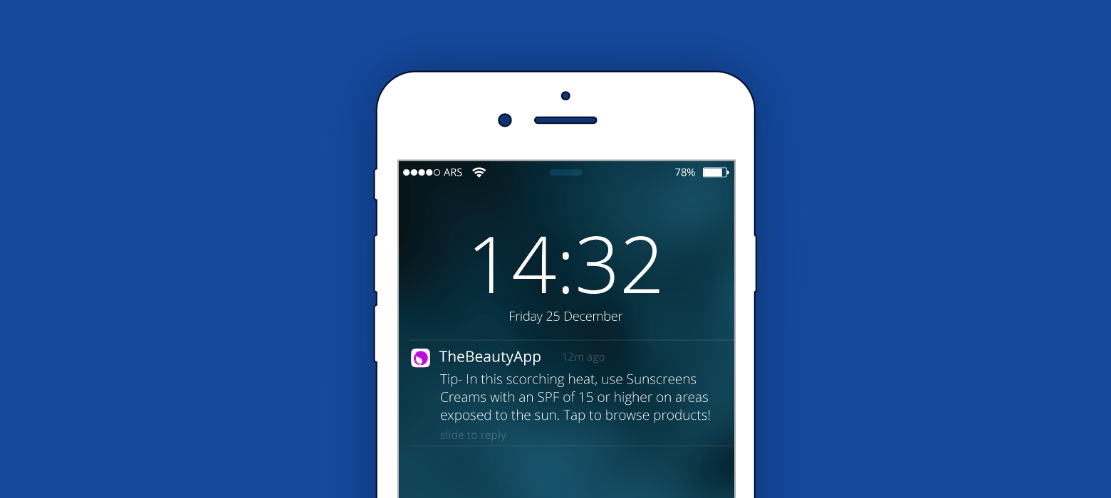 weather based triggers for health & beauty marketing