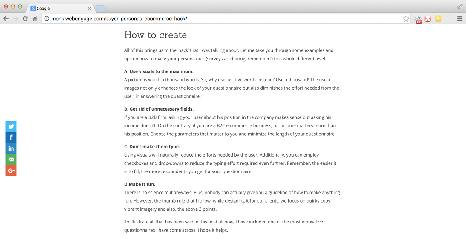 before seo optimization screenshot