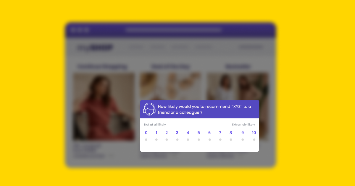 Net Promoter Score question