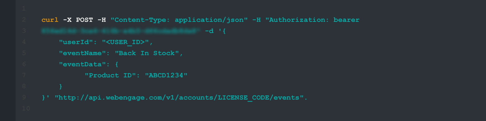 in-stock triggered notification code