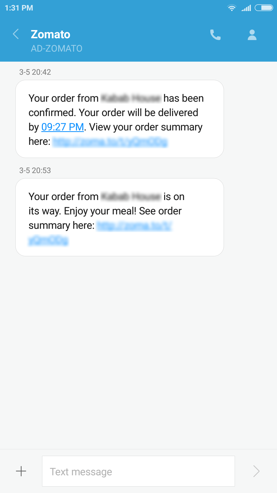Triggered SMS Marketing in Food Tech Industry