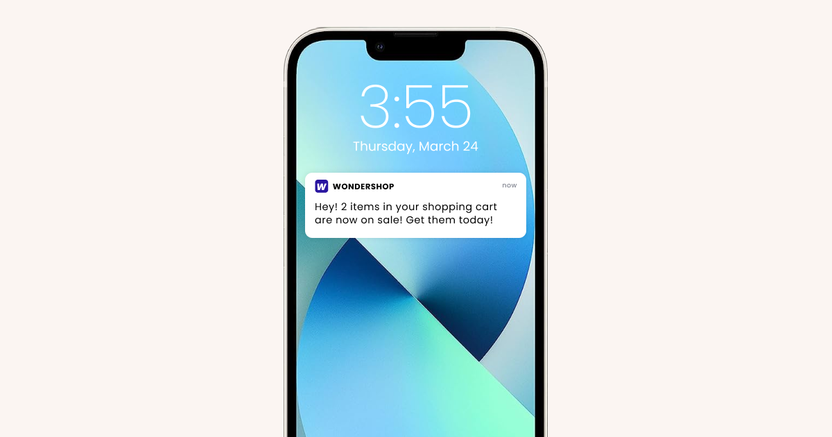 Mobile re-engagement through Push Message