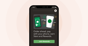 best in-app messaging example with CTA