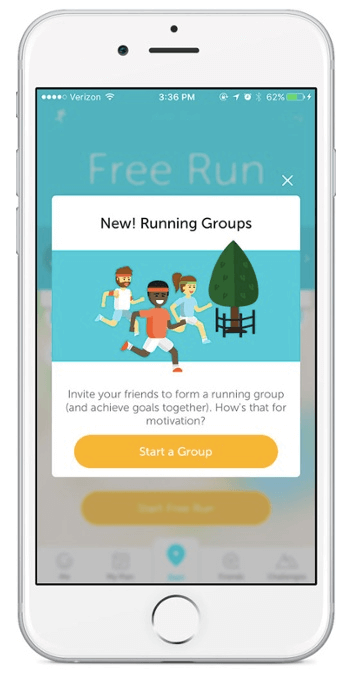 big and clear headling app notification
