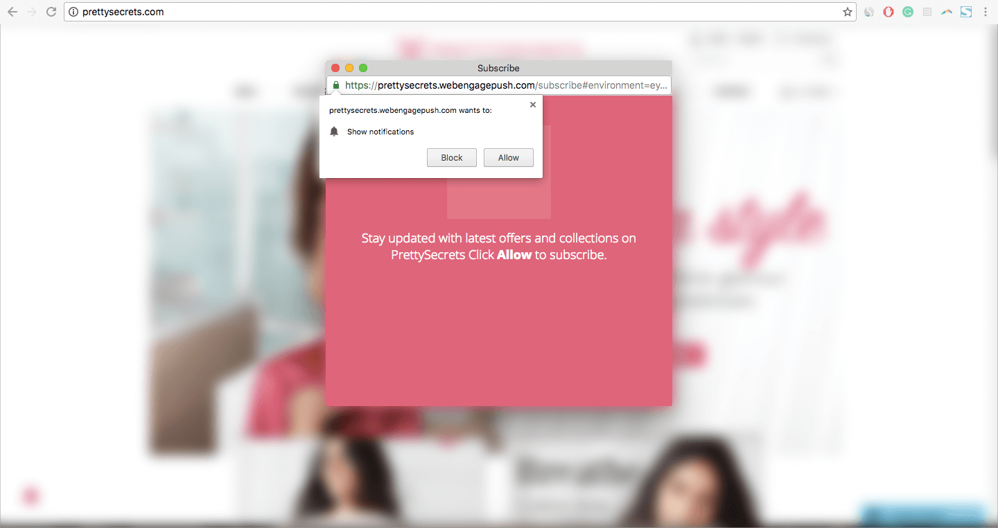 Custom Notification by WebEngage - 1