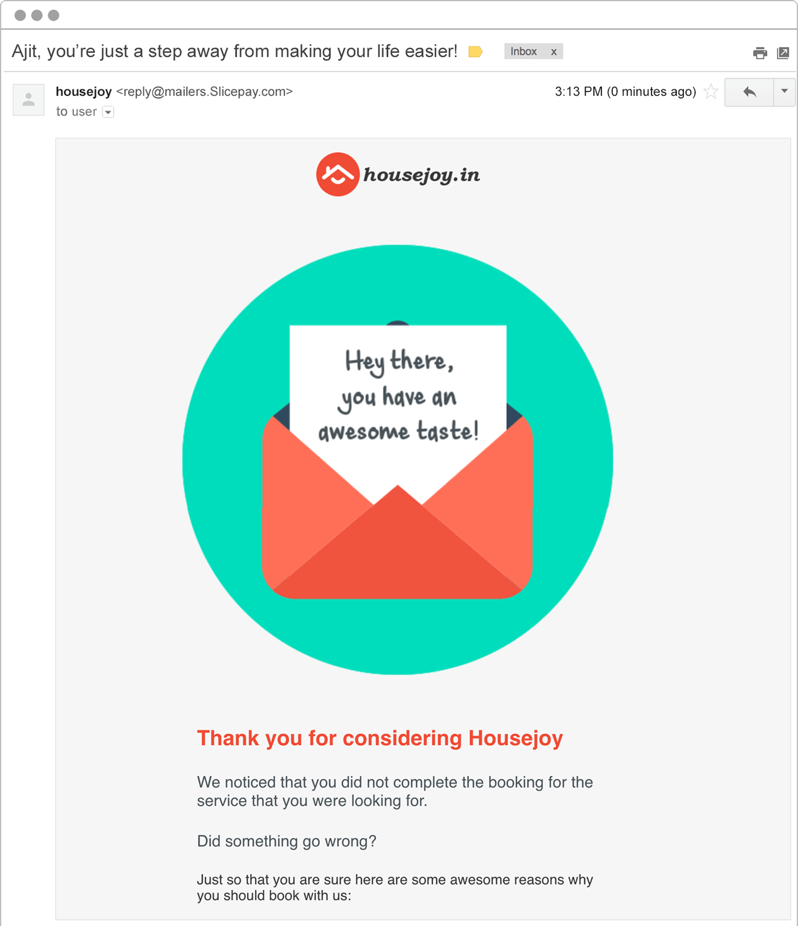 Targeted Cart Abandonment Email with WebEngage