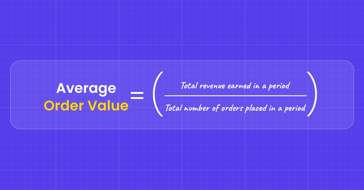 Average Order Value Calculator | WebEngage
