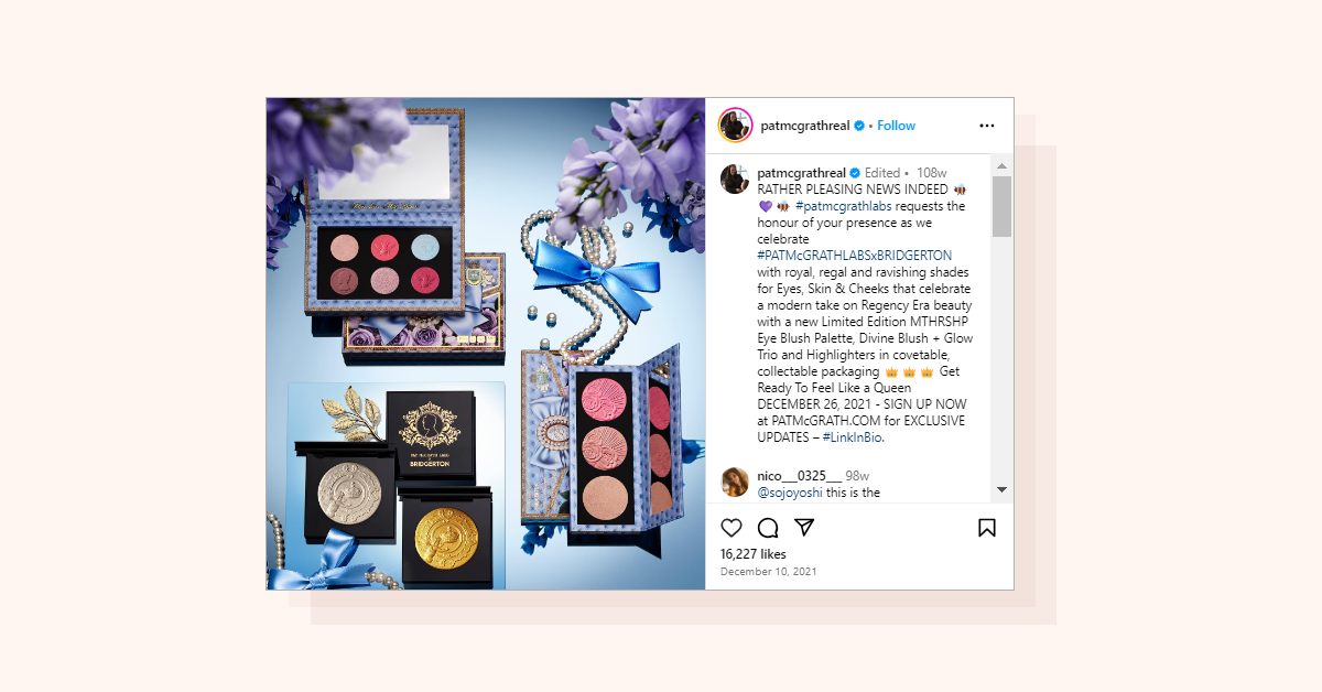 Bridgerton finale showdown with Pat McGrath