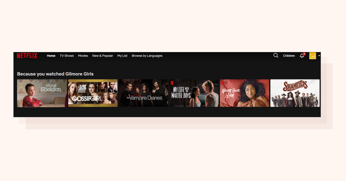 Personalization and data are at the core of everything