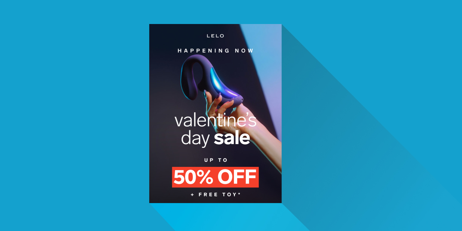 Lelo: Valentine’s Day emailer