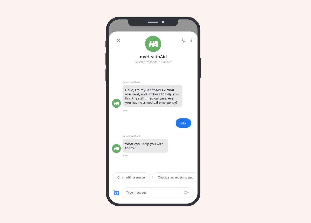 Automated AI chatbot