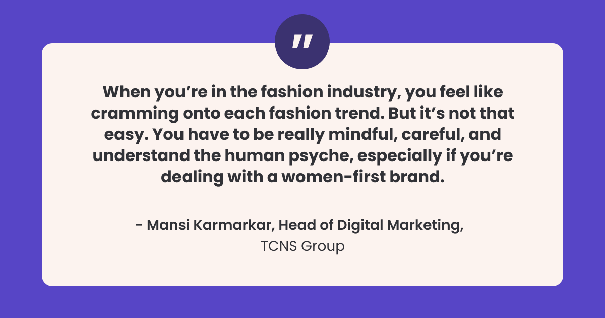 Mansi Karmarkar Qoute