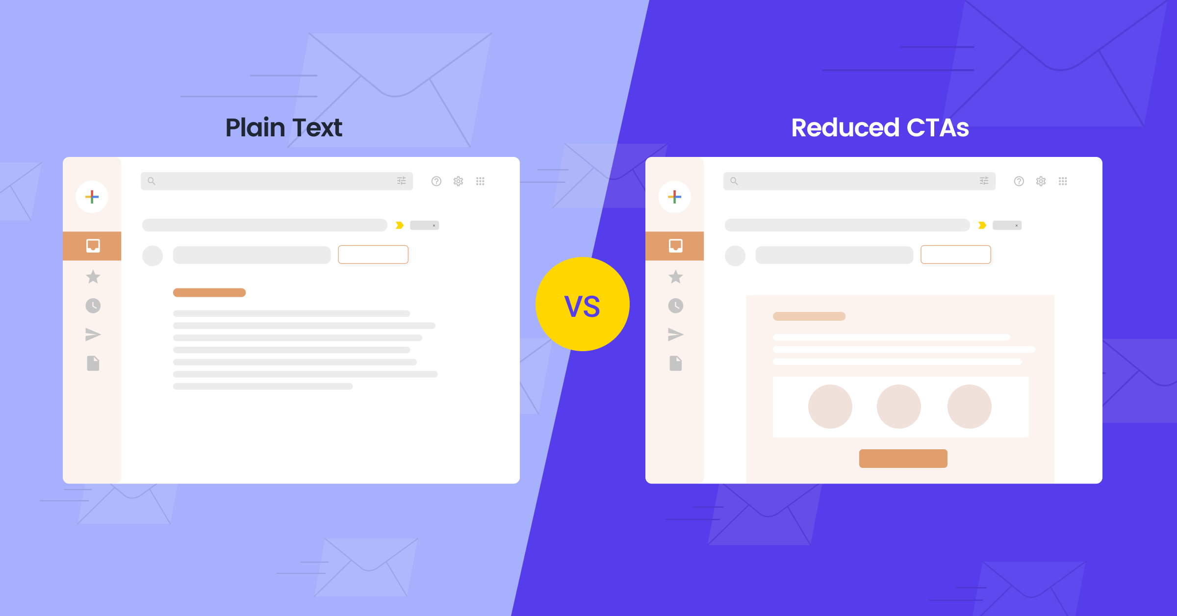 plain text vs html emails