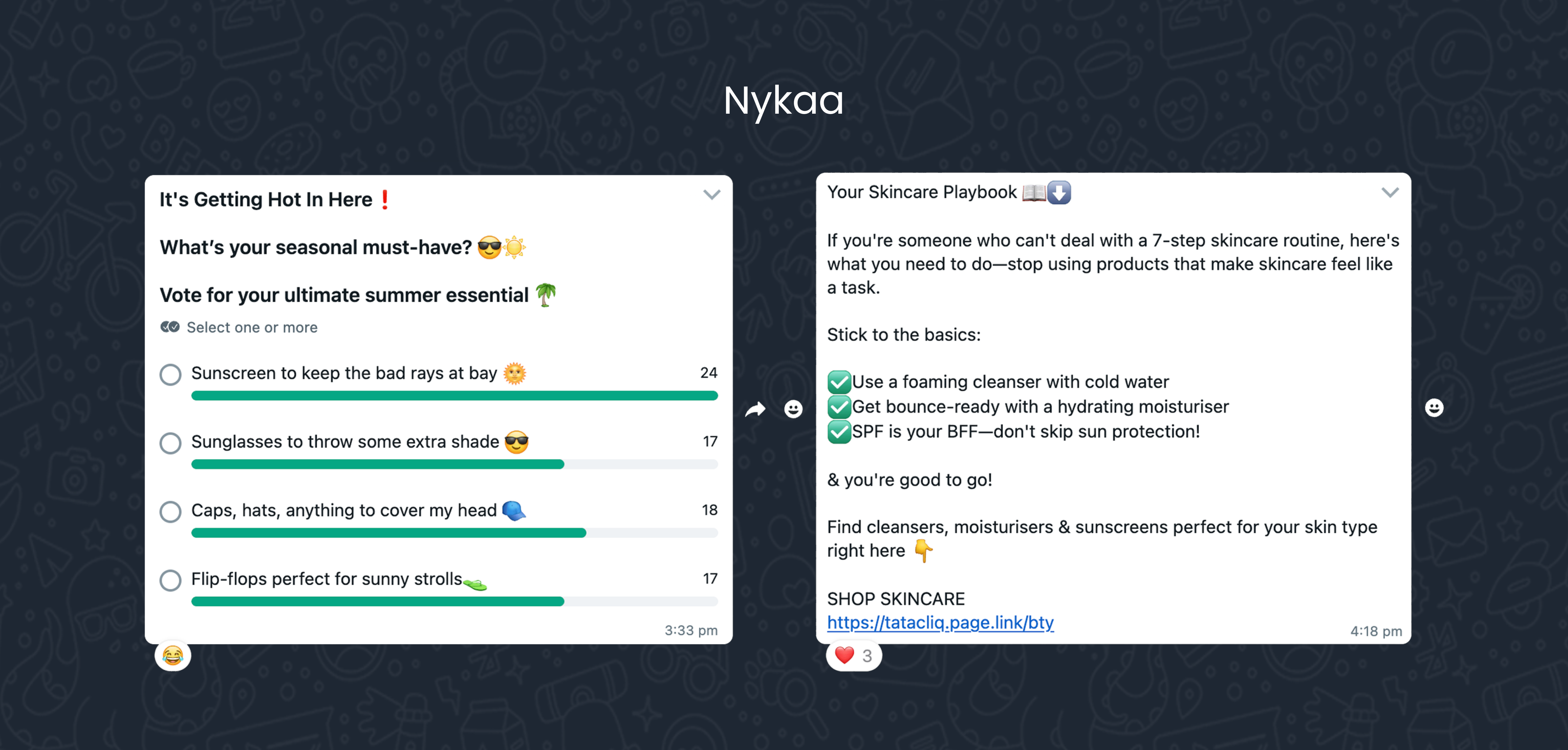 nykaa whatsapp community