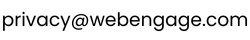 WebEngage Privacy Email