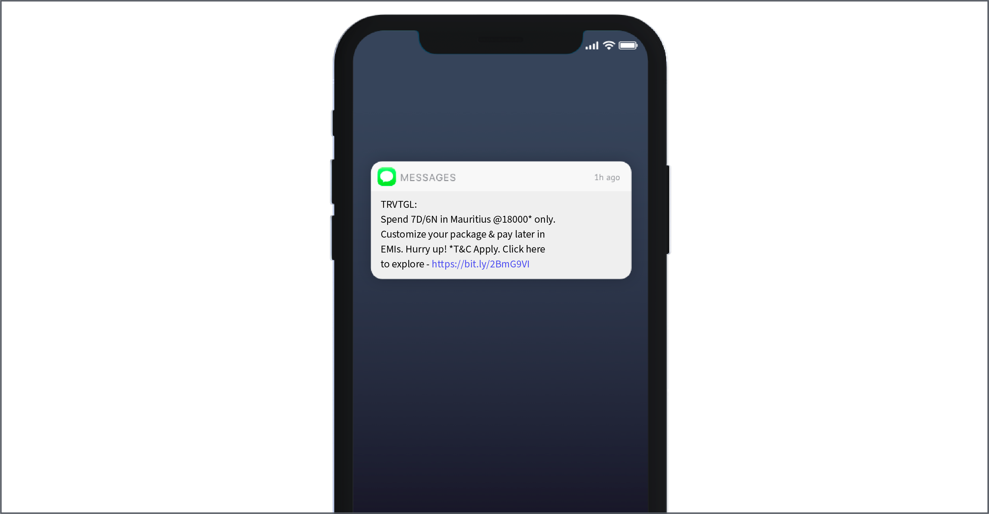 personalized text SMS