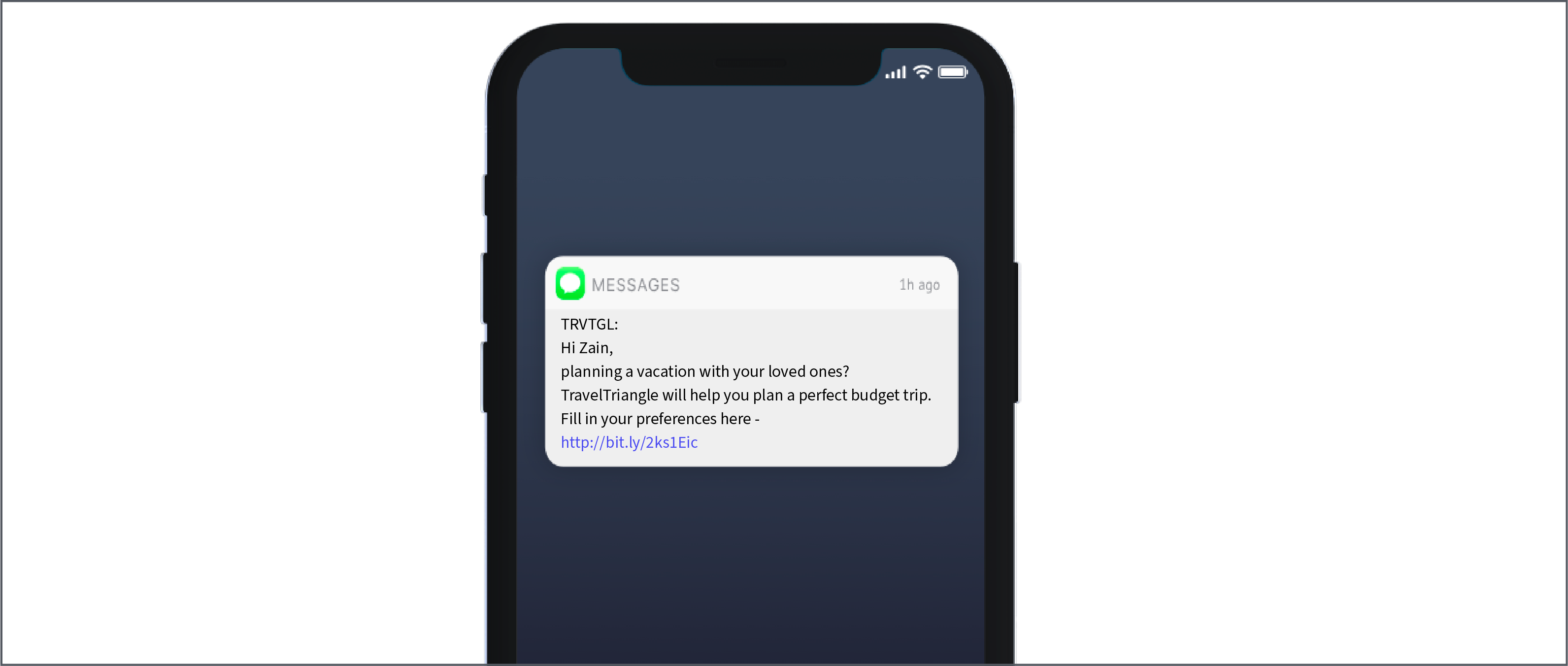 personalized messages