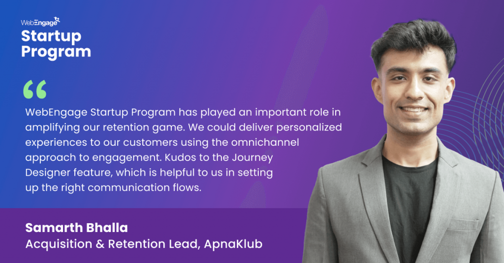 Samarth Bhalla Testimonial ApnaKlub