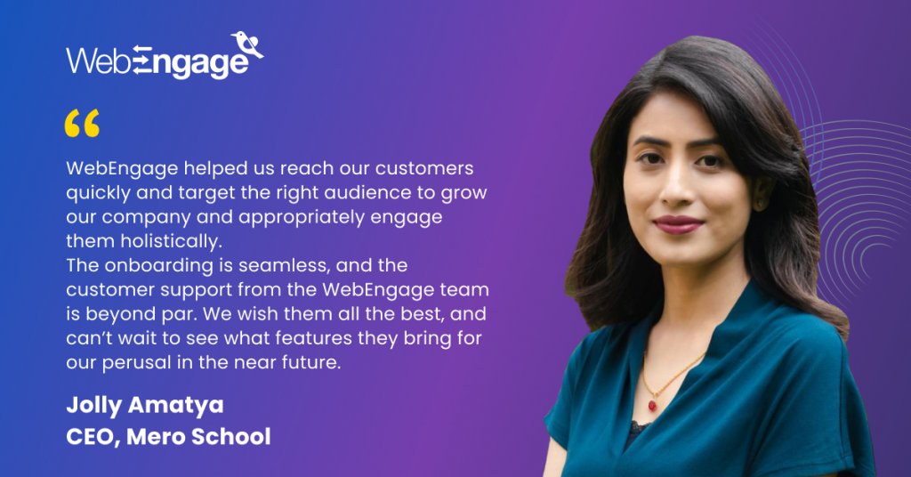 Mero School WebEngage