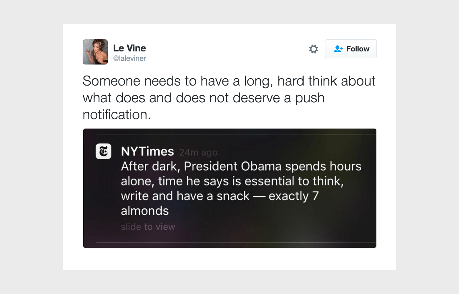 push notification for news alert