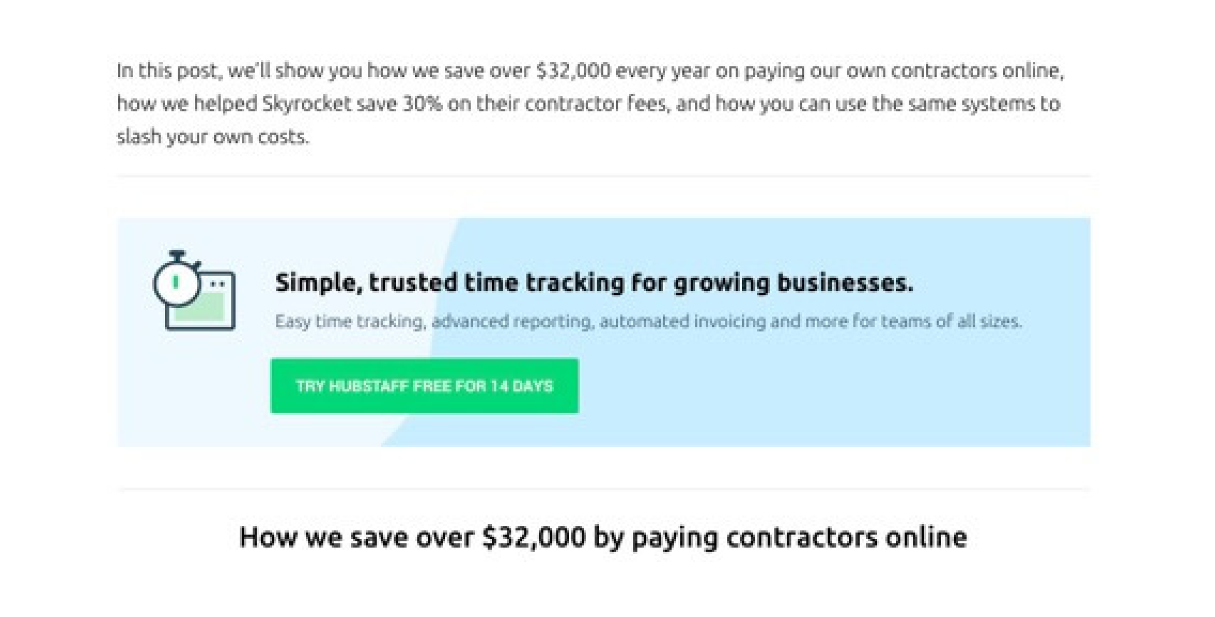 introducing potential prospects to their done-for-you services.