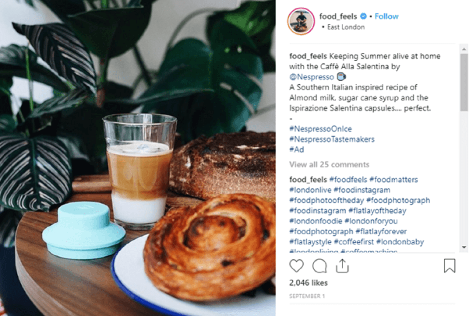 Food feel insta page