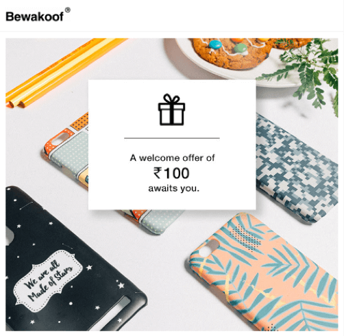 bewakoof offer email