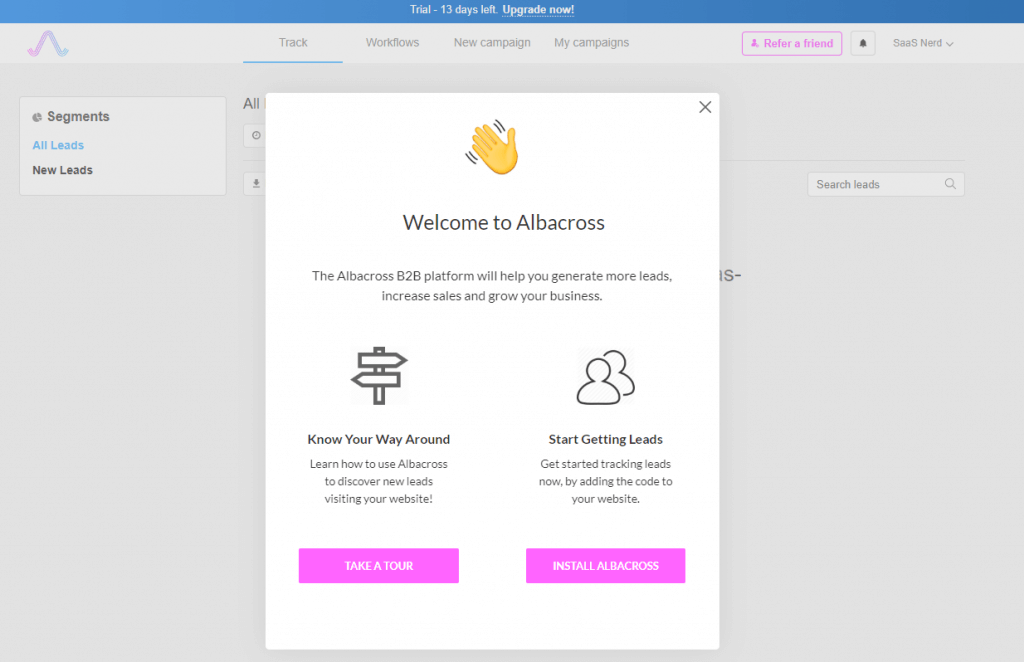 User Onboarding Flow - WebEngage