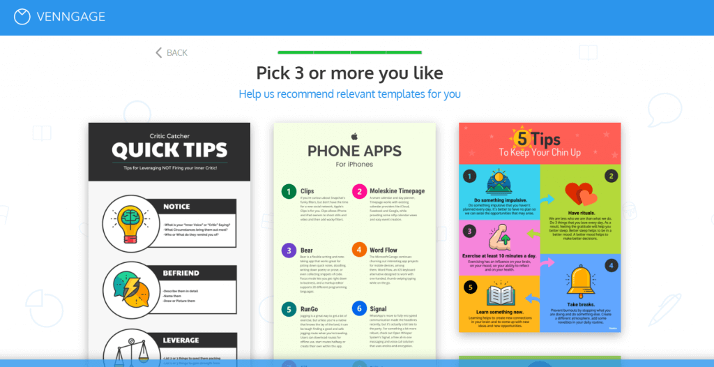 Venngage Personalizes With WebEngage