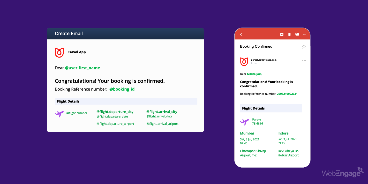  Campaign Personalization Options | WebEngage