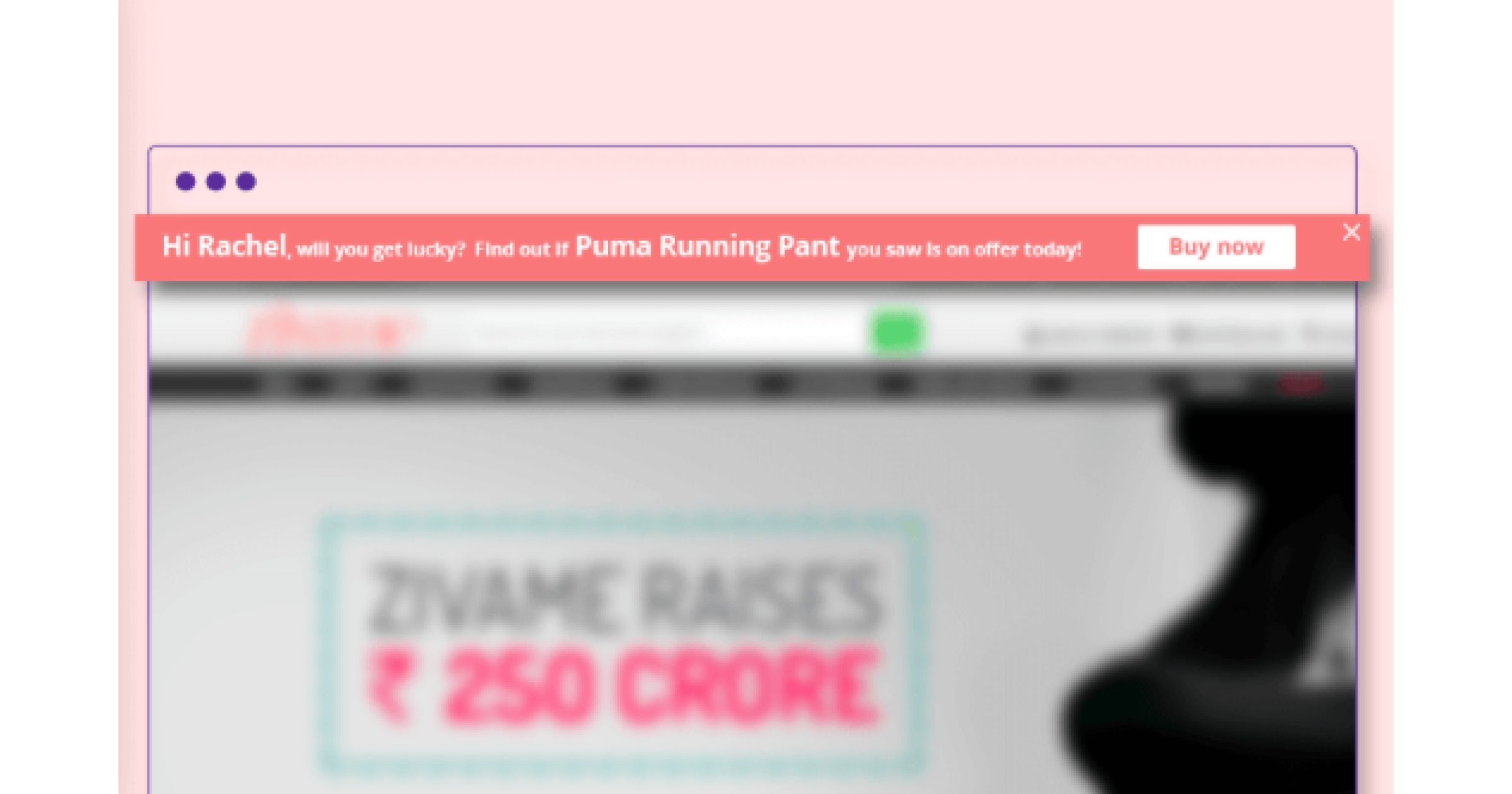 Web Personalization | Zivame