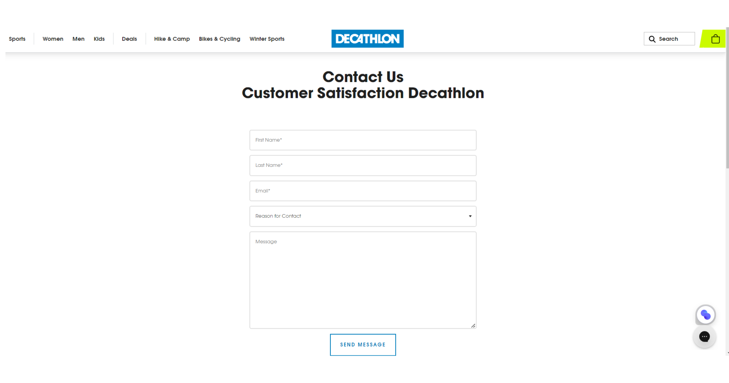 CRM benefits for Decathlon