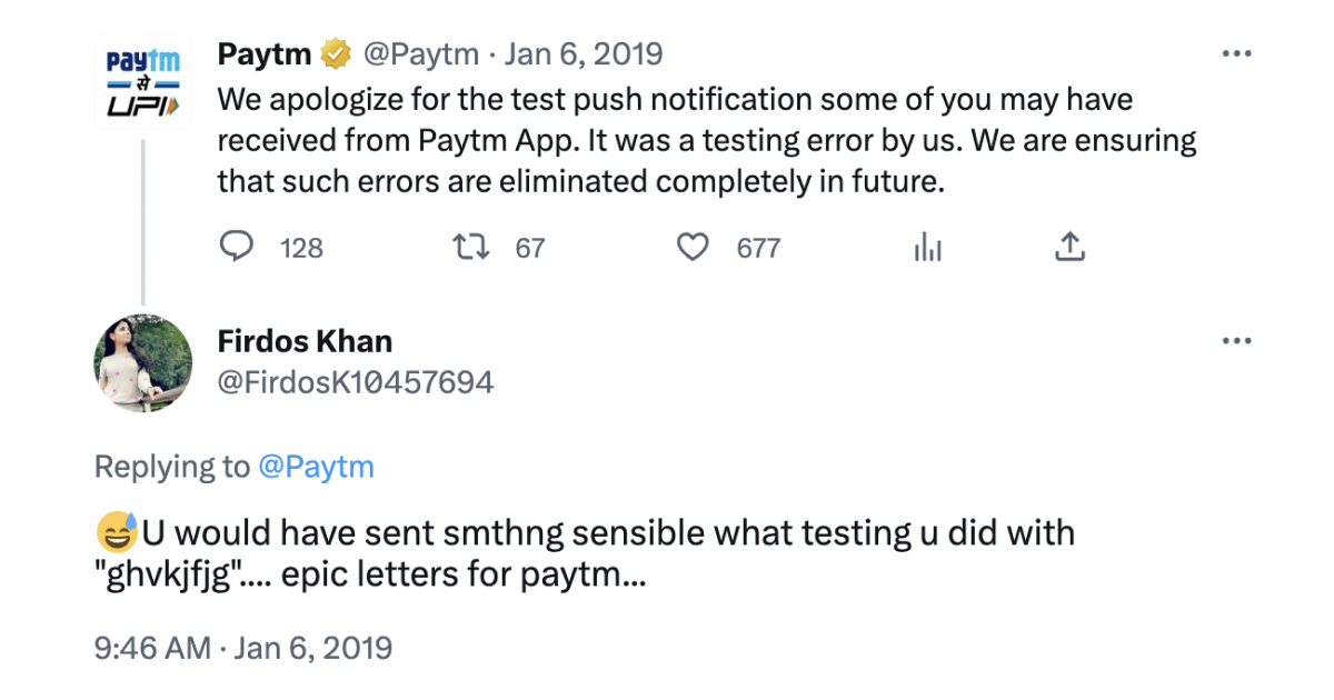 BFSI PayTM Testing