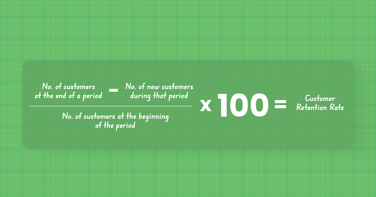 How to calculate customer retention