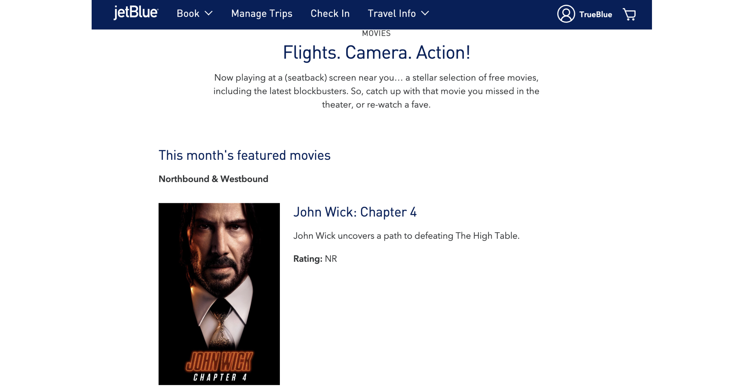 Elevate in-flight entertainment and dining experience