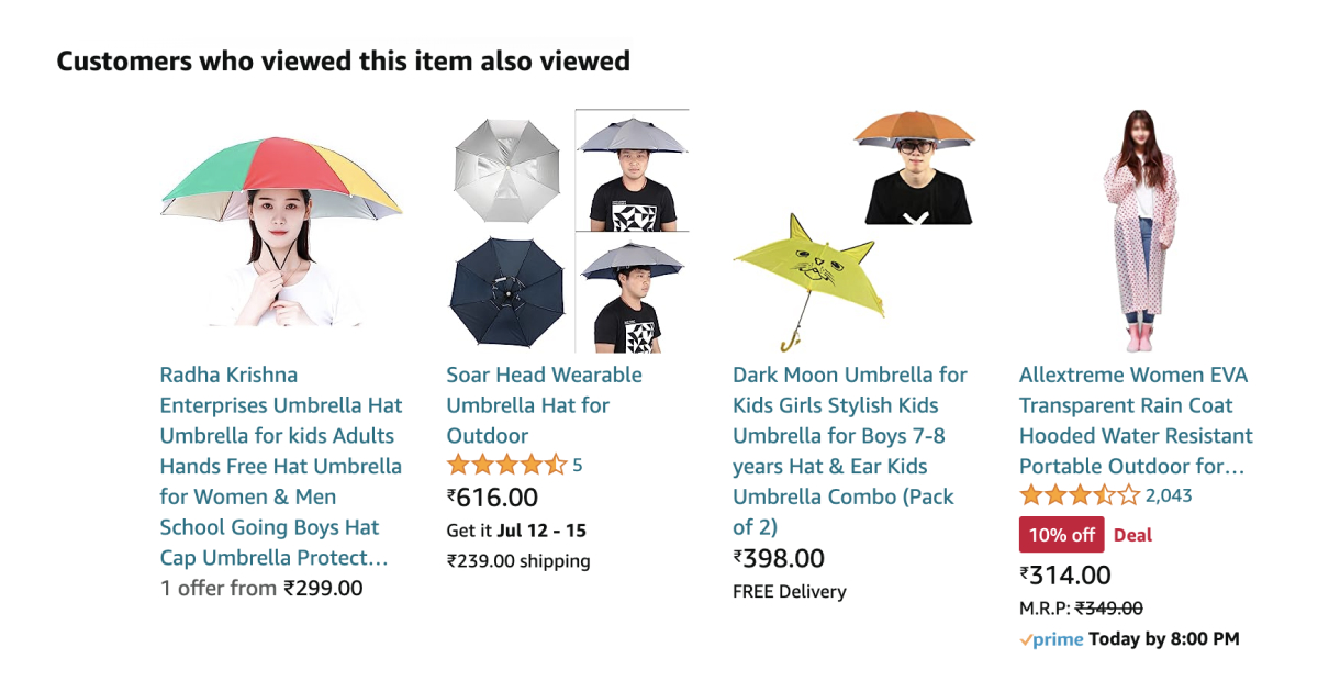 ecommerce affinity patterns