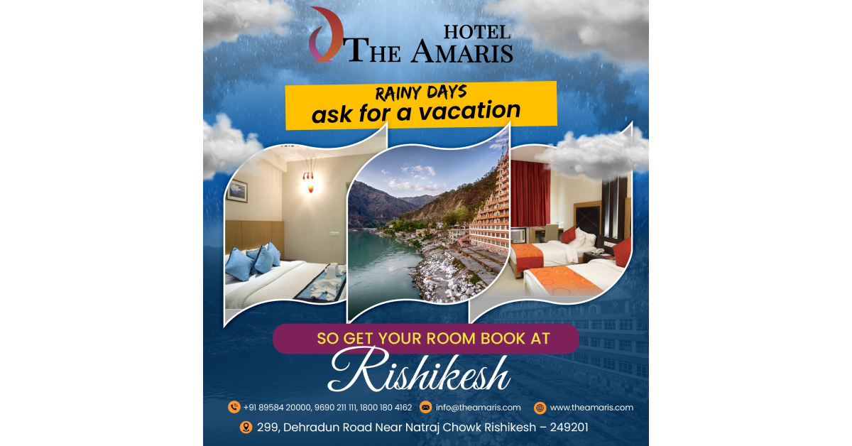 Rainy days ask for a vacation