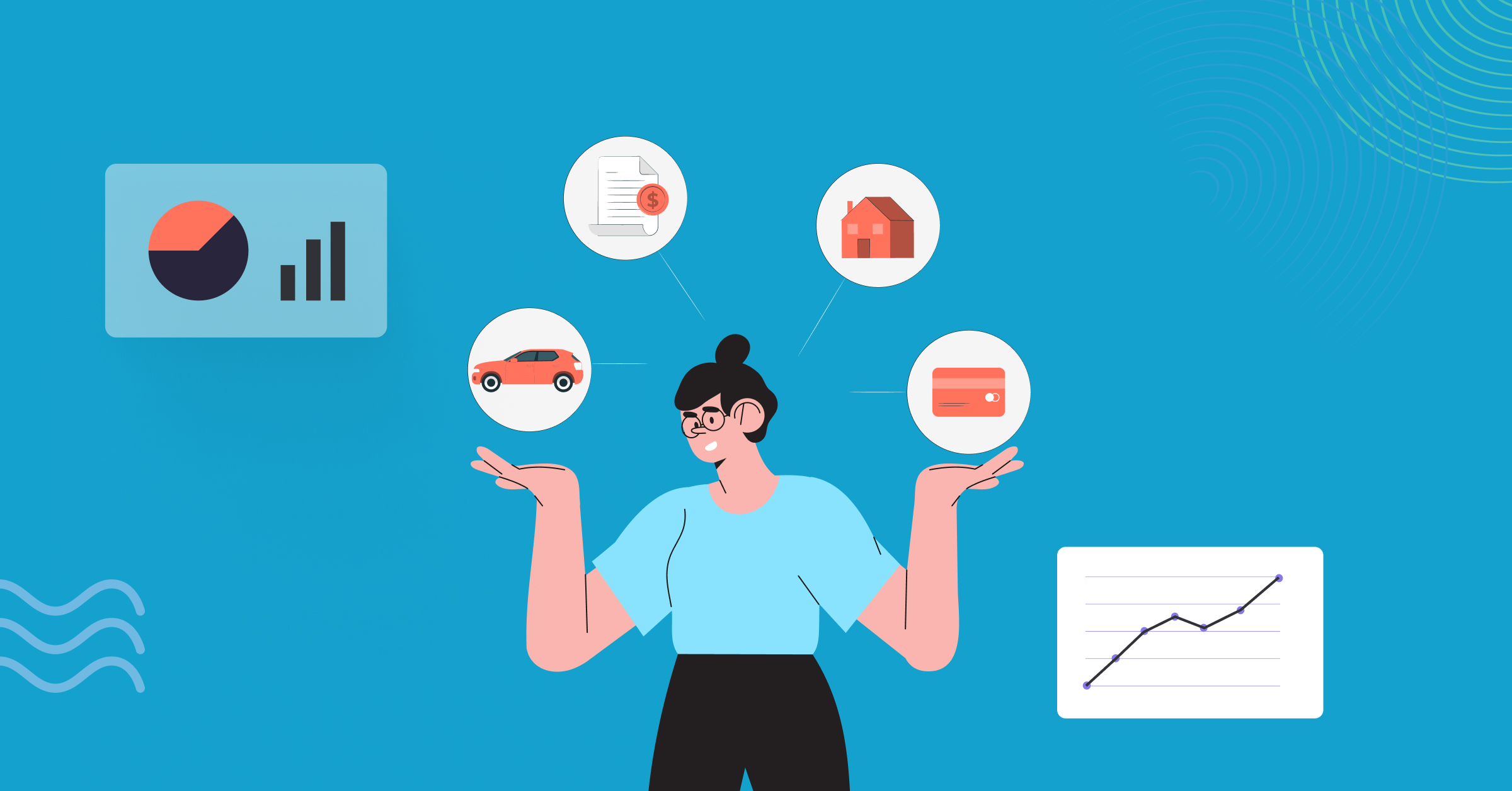 Segment audience by financial needs and goals