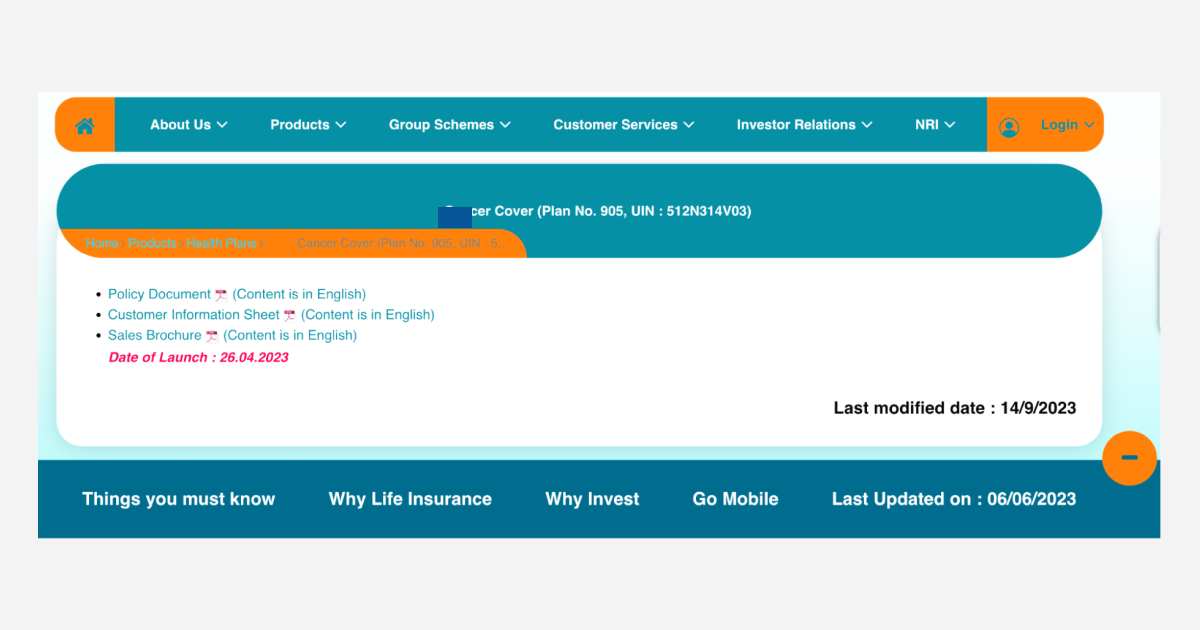 LIC 4 for insurance marketing