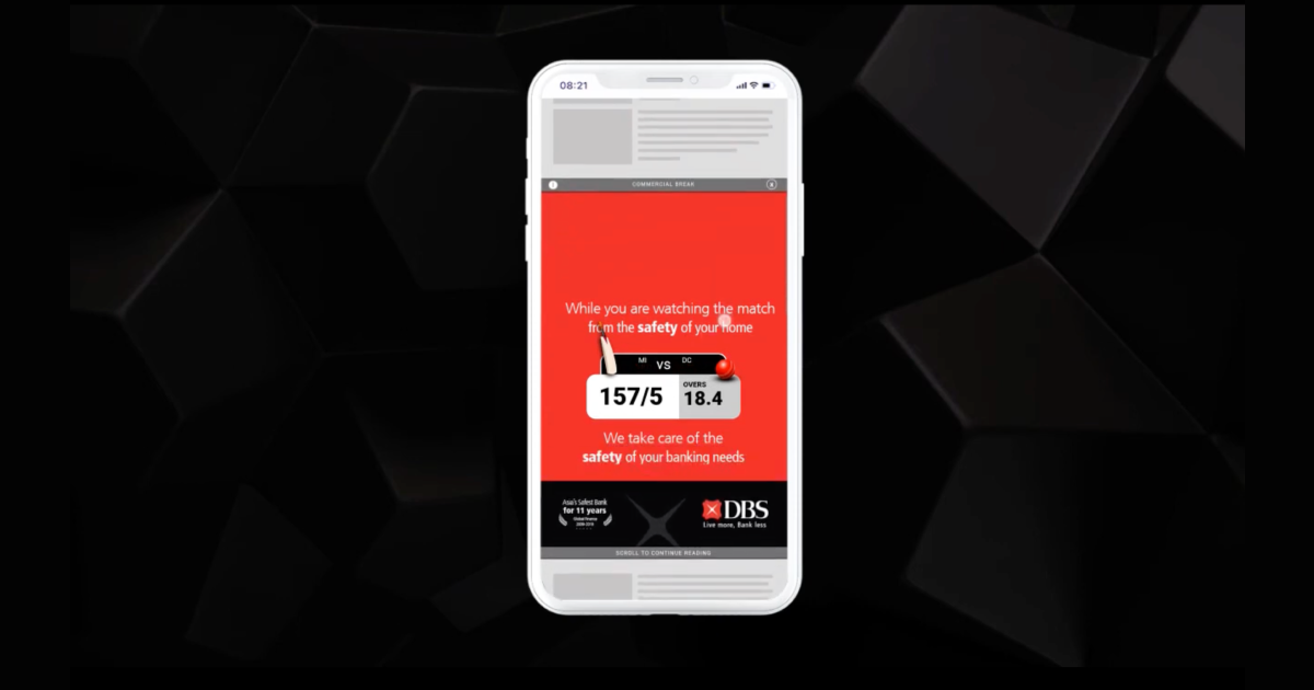 DBS Bank World Cup Ad Campaigns