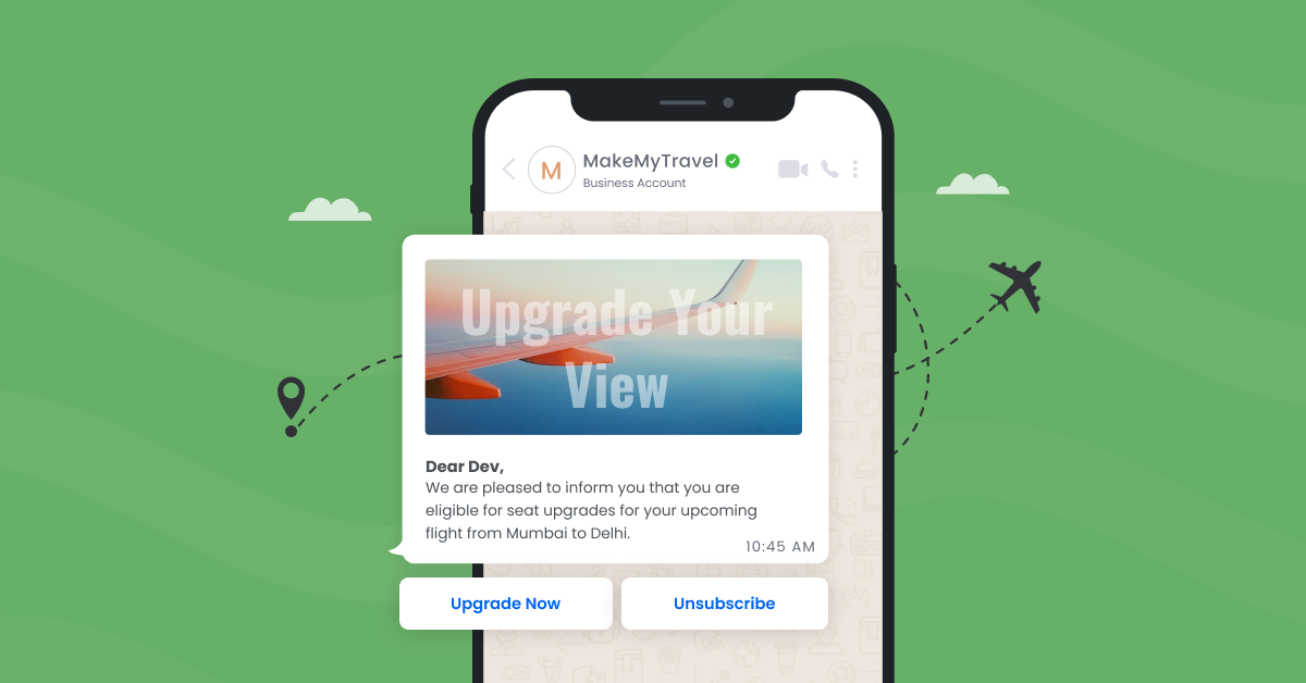 WhatsApp push notifications