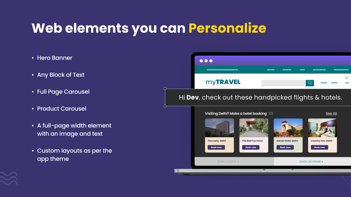 Web Personalization