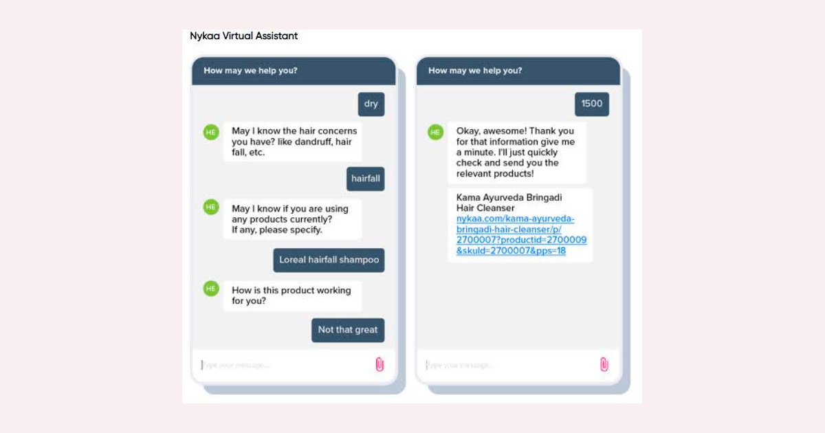 Nykaa Virtual Assistant