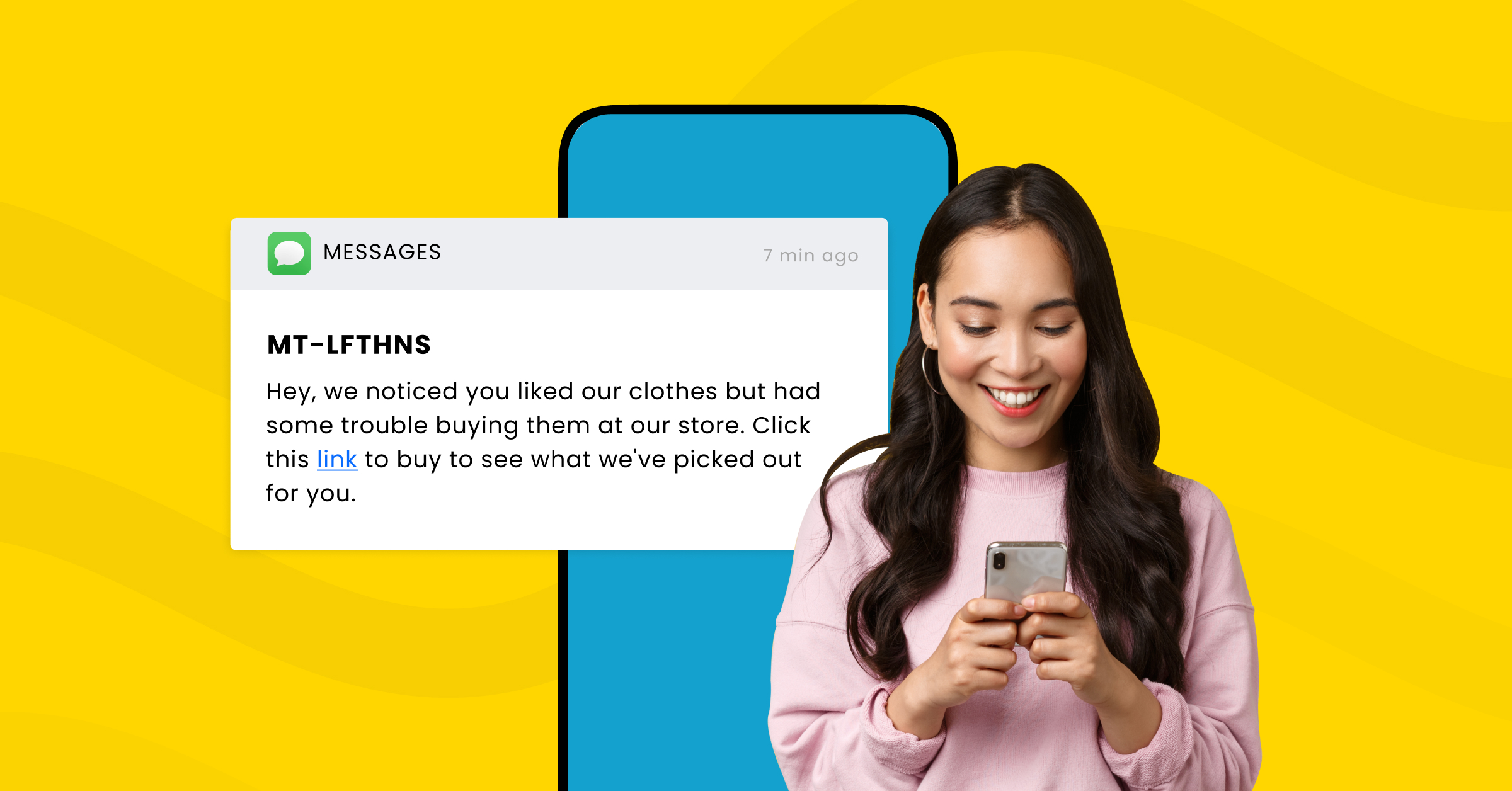 SMS - Personalized Product Recommendation